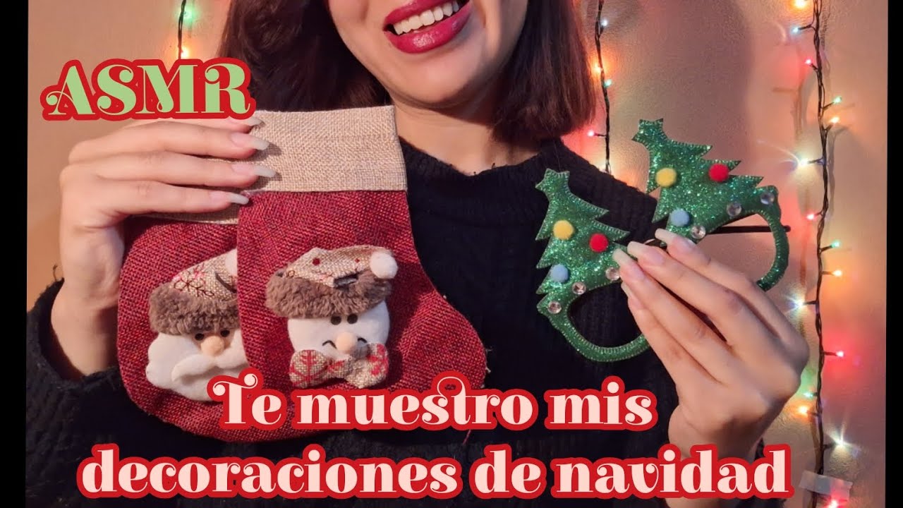 Dreamland ASMR | Te muestro mis ornamentos / decoraciones navideñas 🎄☃️