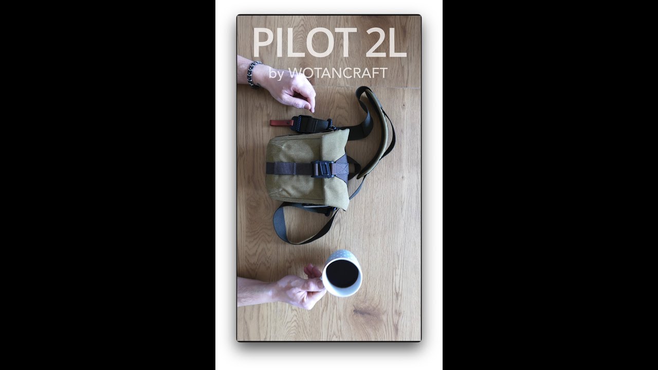 Wotancraft Pilot 2L Travel Camera Bag