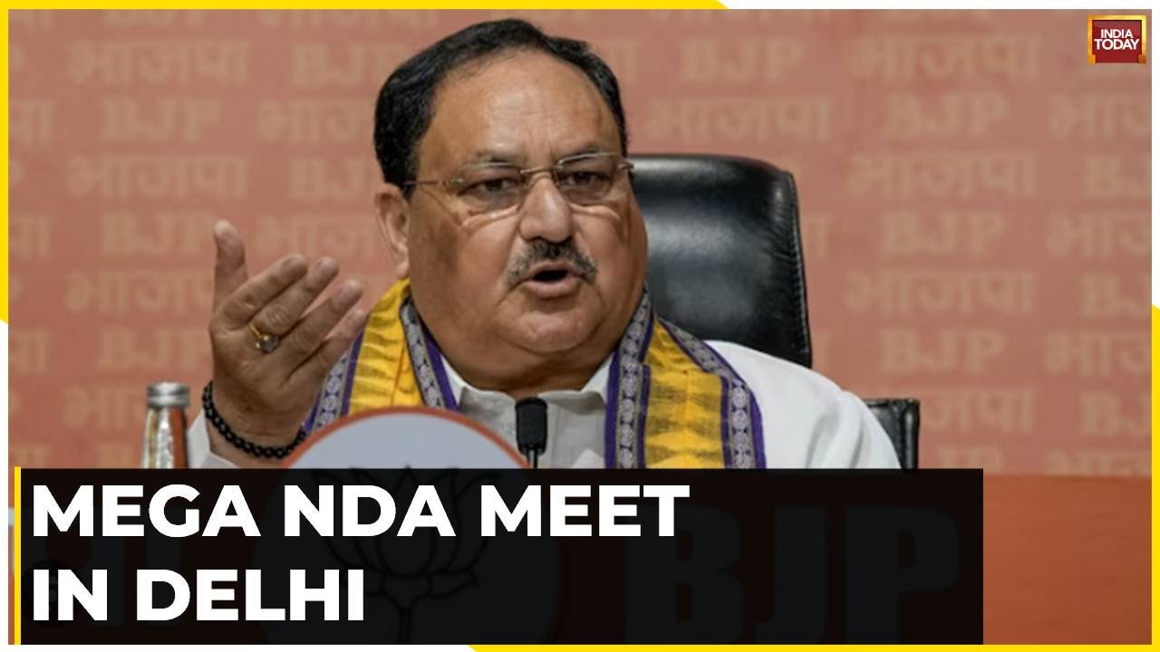 NDA & Its Allies Set To Meet In Delhi Today Amid Opposition Meet In Bengaluru