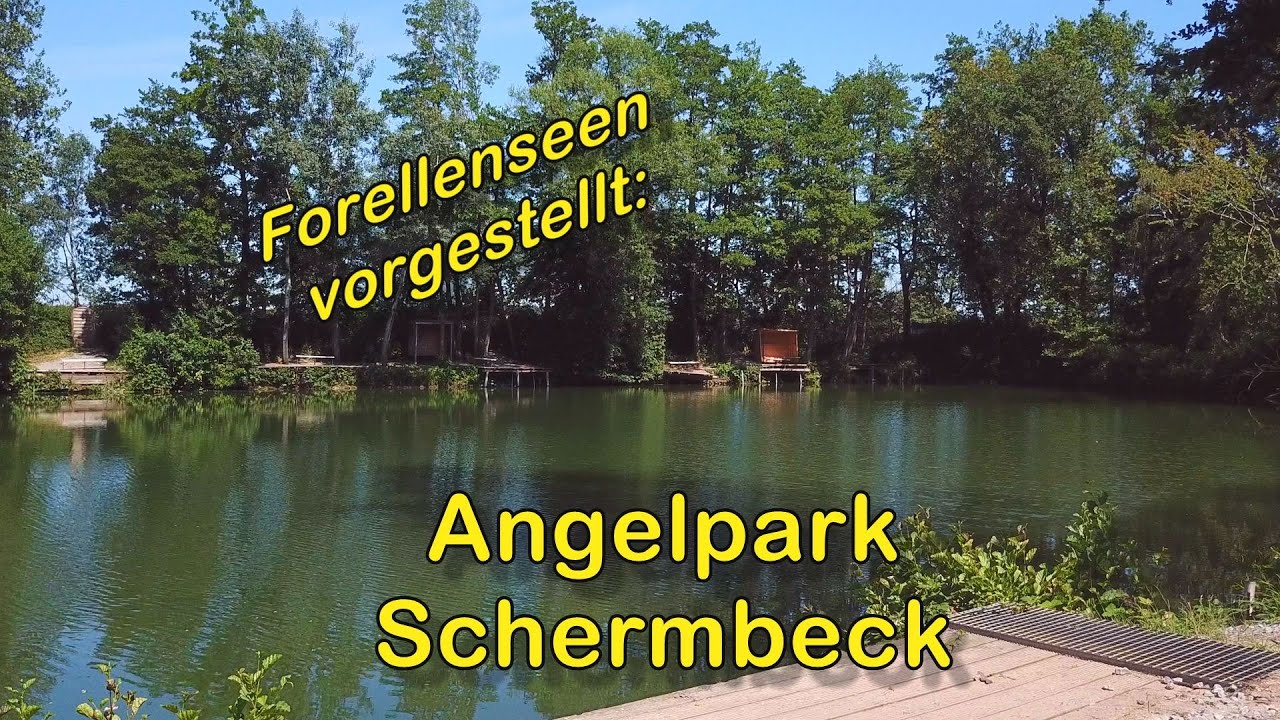 Forellenseen vorgestellt - Angelpark Schermbeck (NRW)
