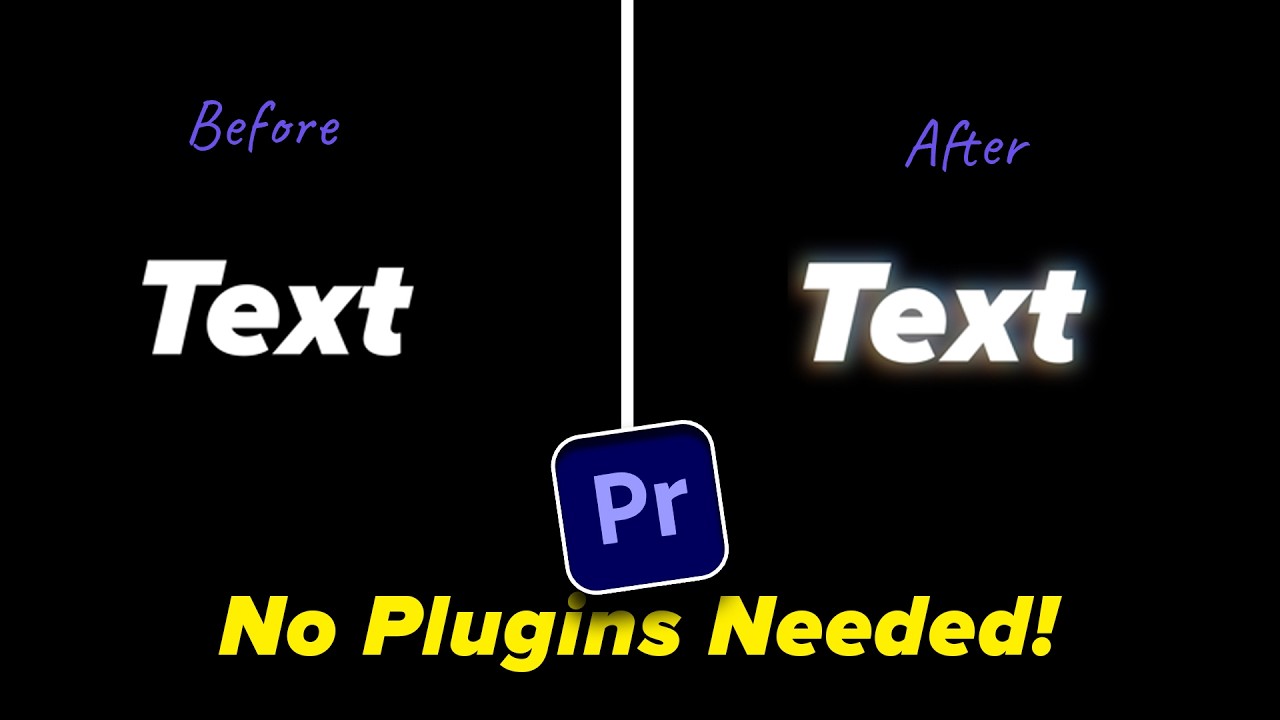 How To Make Text Glow in Premiere Pro? (Full Guide!)