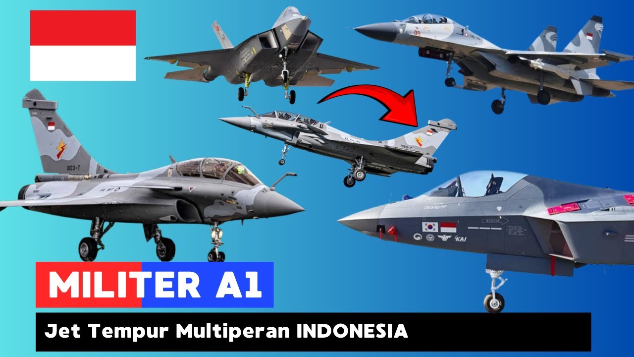 Pembaruan 🇮🇩! Daftar LENGKAP Jet Tempur MULTIPERAN Yang Akan Mengisi Langit INDONESIA!