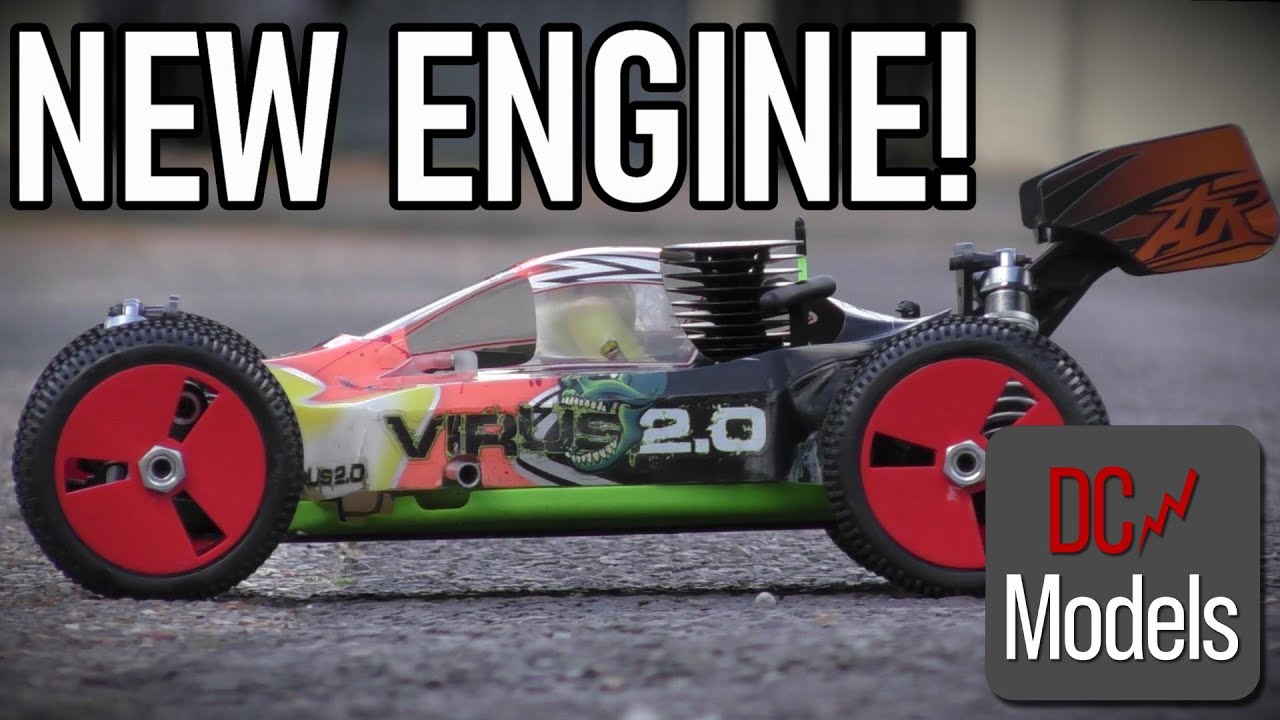 Opening an RC Model SHOP? Ansmann Virus Engine Install and Start Up
