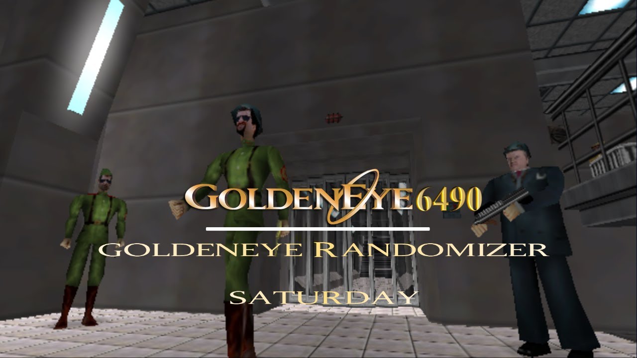 GoldenEye 007 N64: GE Randomizer Saturday Live #106-No Commentary “Testing Out The New Joystick”