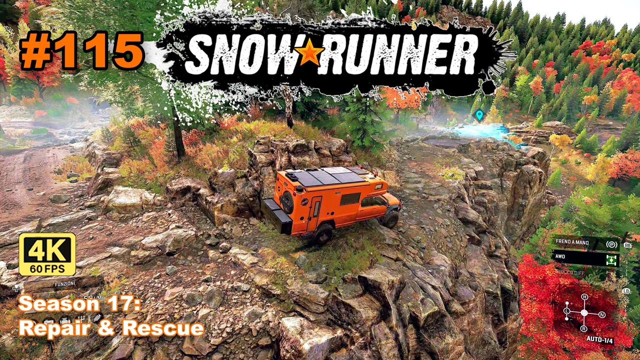 SNOWRUNNER ► Zurdania ► Esplorazione e Torri ► Season 17 ► 4K ITA #115
