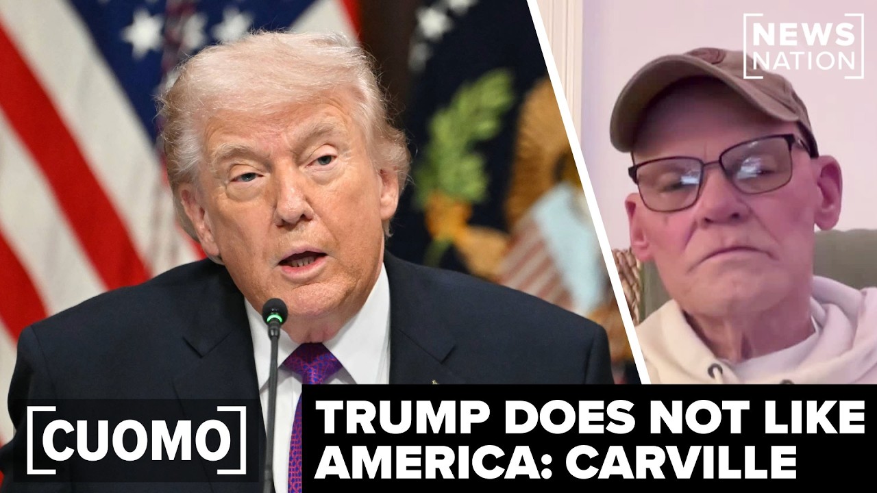 President Trump does not like the United States: James Carville | CUOMO