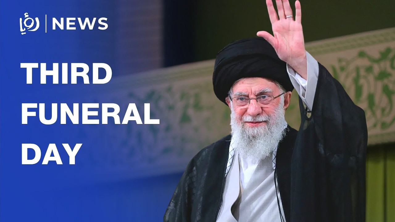 LIVE | Three of Khamenei's sons attend funeral, Mojtaba absent