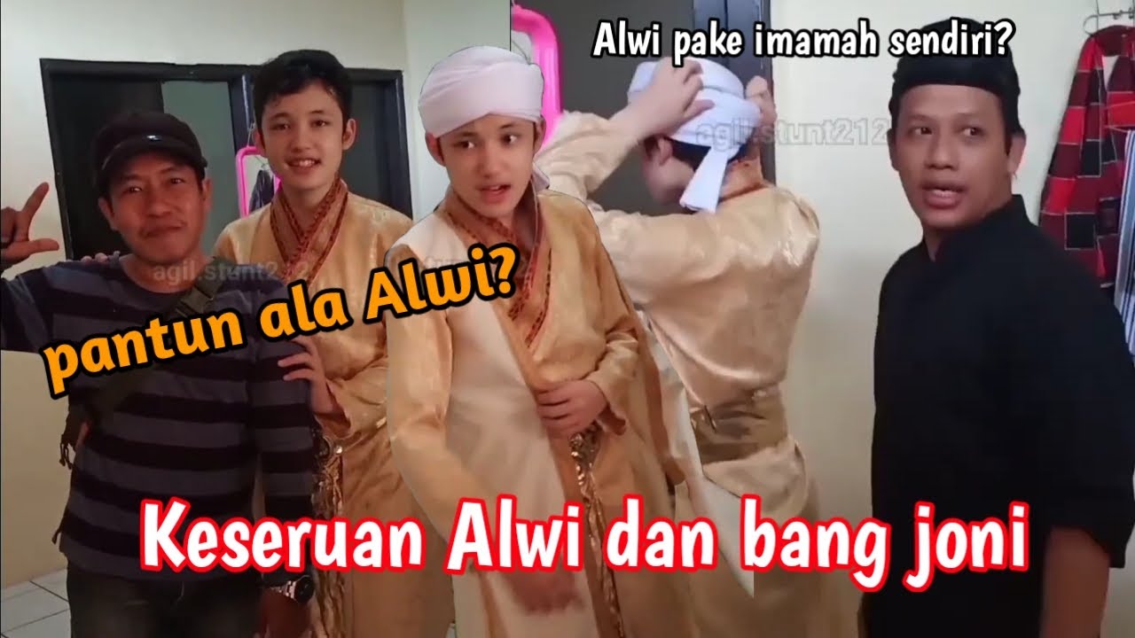 Kejailan Alwi Assegaf di lokasi syuting KRKS!! Pantun ala alwi assegaf #alwiassegaf