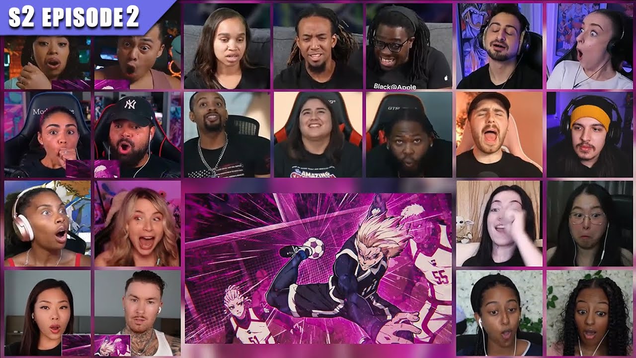 [Full Episode] Blue Lock Season 2 Episode 2 Reaction Mashup | ブルーロック