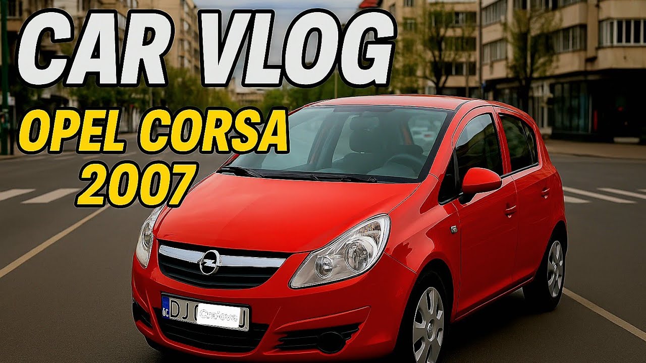 Car Vlog cu Opel Corsa D 2007 🚗 – Merită în 2025 ?