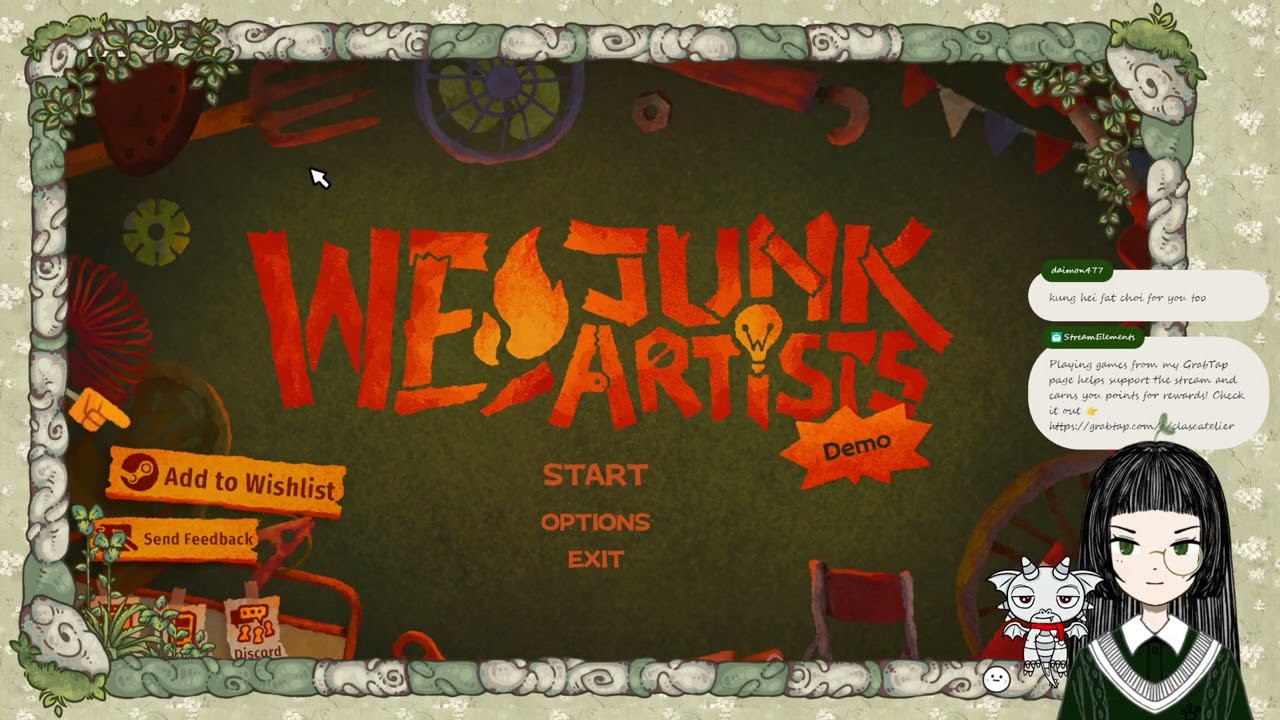 DAY 82 COZY ART GAME STREAM TUESDAY・We, Junk Artists・ Magma Art・ League of Legends: Wild Rift