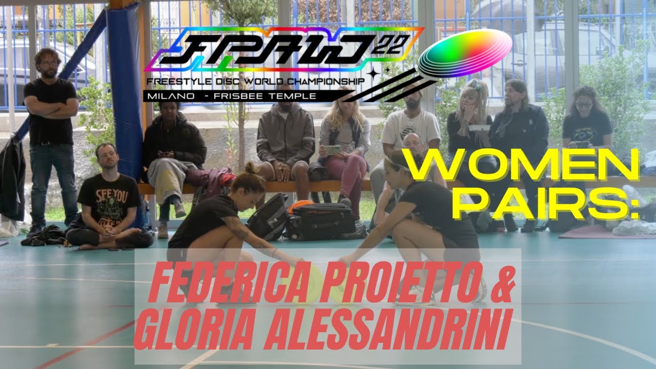 FPAW'22 | Women Pairs Finals: Federica Proietto & Gloria Alessandrini (4th place)