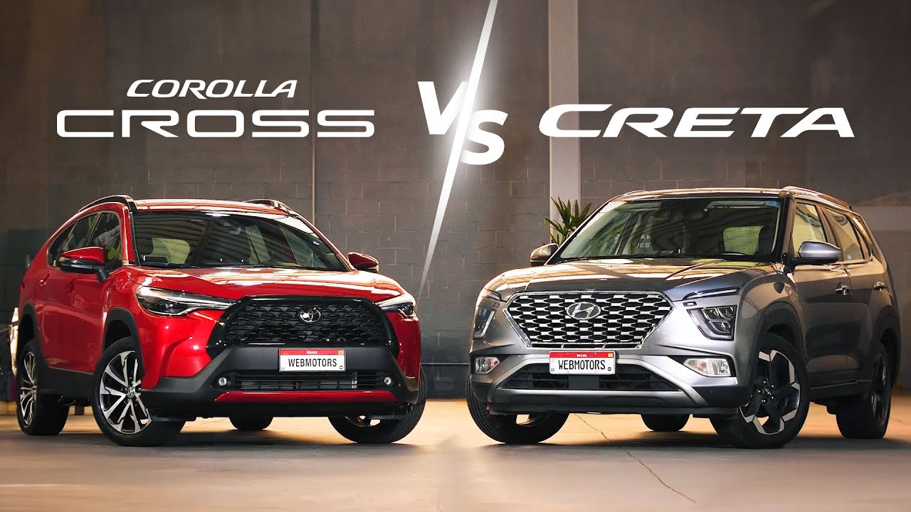 Comparativo de SUV's: Toyota Corolla Cross XRE x Hyundai Creta Ultimate - QUAL É O MELHOR PRA VOCÊ?