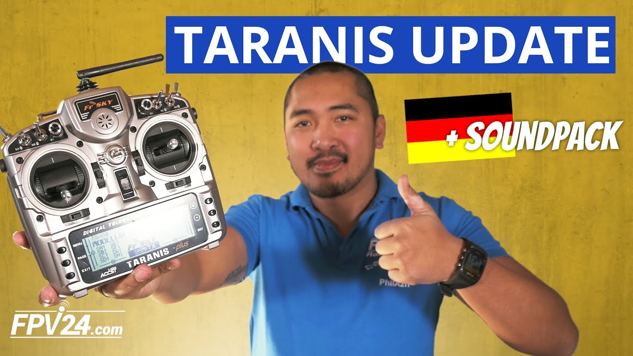 FrSky Taranis X9D Plus UPDATE und DEUTSCHE STIMME | QUICK-TIP | FPV24