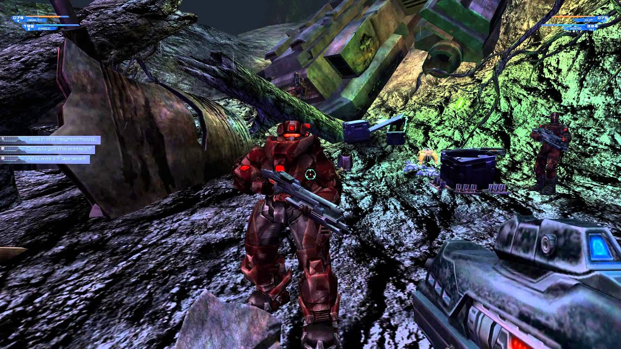 (4) Speedship Crash Site - Unreal II