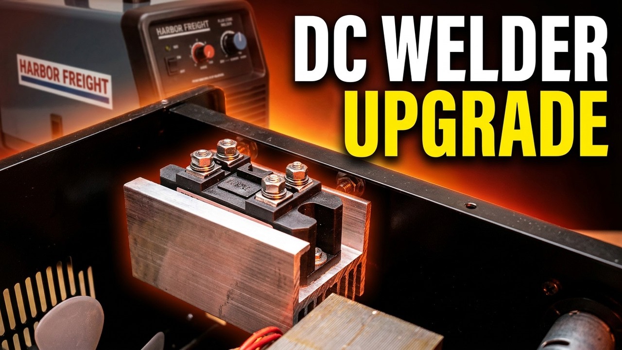 Flux Core Welding Just Got HOTTER (Installing Rectifier & Heatsink)