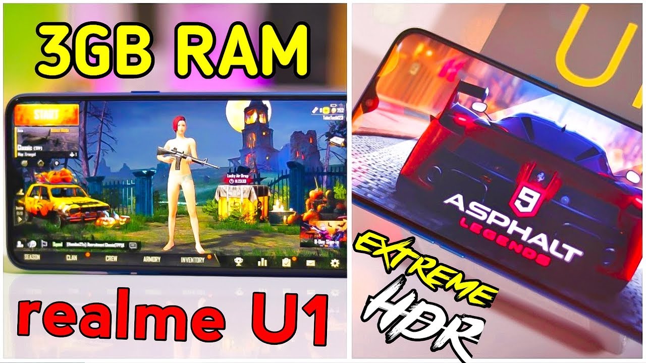Realme U1 3GB Ram Extreme Gaming and Battery Test   😱😱😱