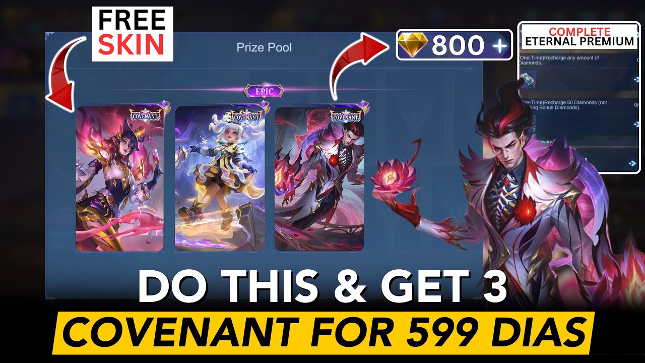 GET ALL 3 COVENANT SKINS UNDER 599💎😍🥳| DO THIS ✅| COMPLETES RECHARGING FOR ETERNAL SEASON SKINS⭐️