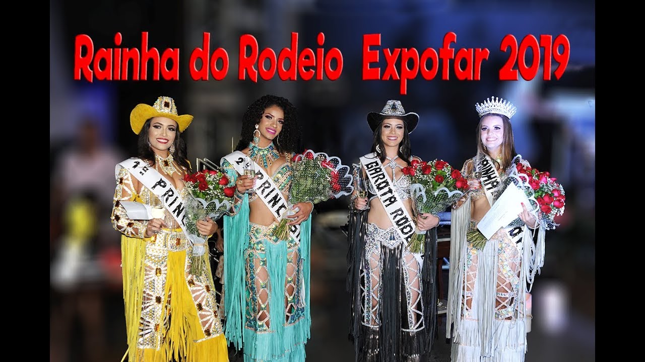 CONCURSO PARA ESCOLHA DA RAINHA DO RODEIO NA EXPOFAR 2019 - CIDADE DE FARTURA