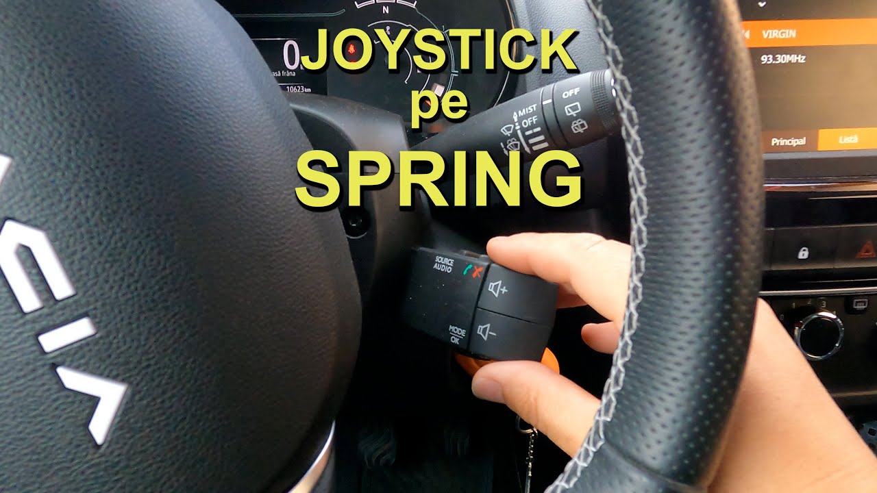 Joystick pentru MediaNav pe Dacia Spring