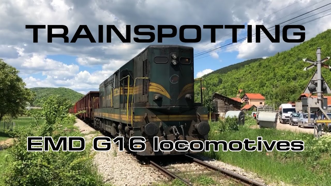 Trainspotting (RS) - EMD G16 locomotives 