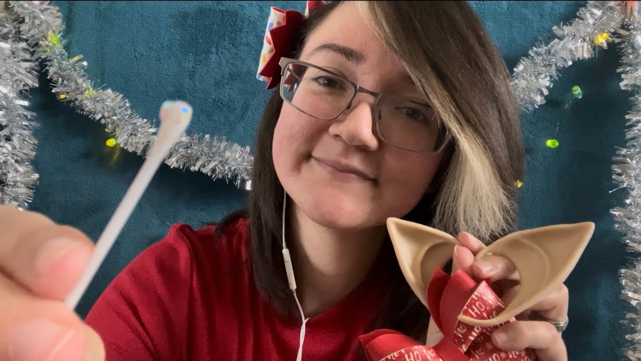 ASMR // You’re Late for Your First Day as a Mall Santa Elf 🎄✨ |  Doing Your Makeup RP