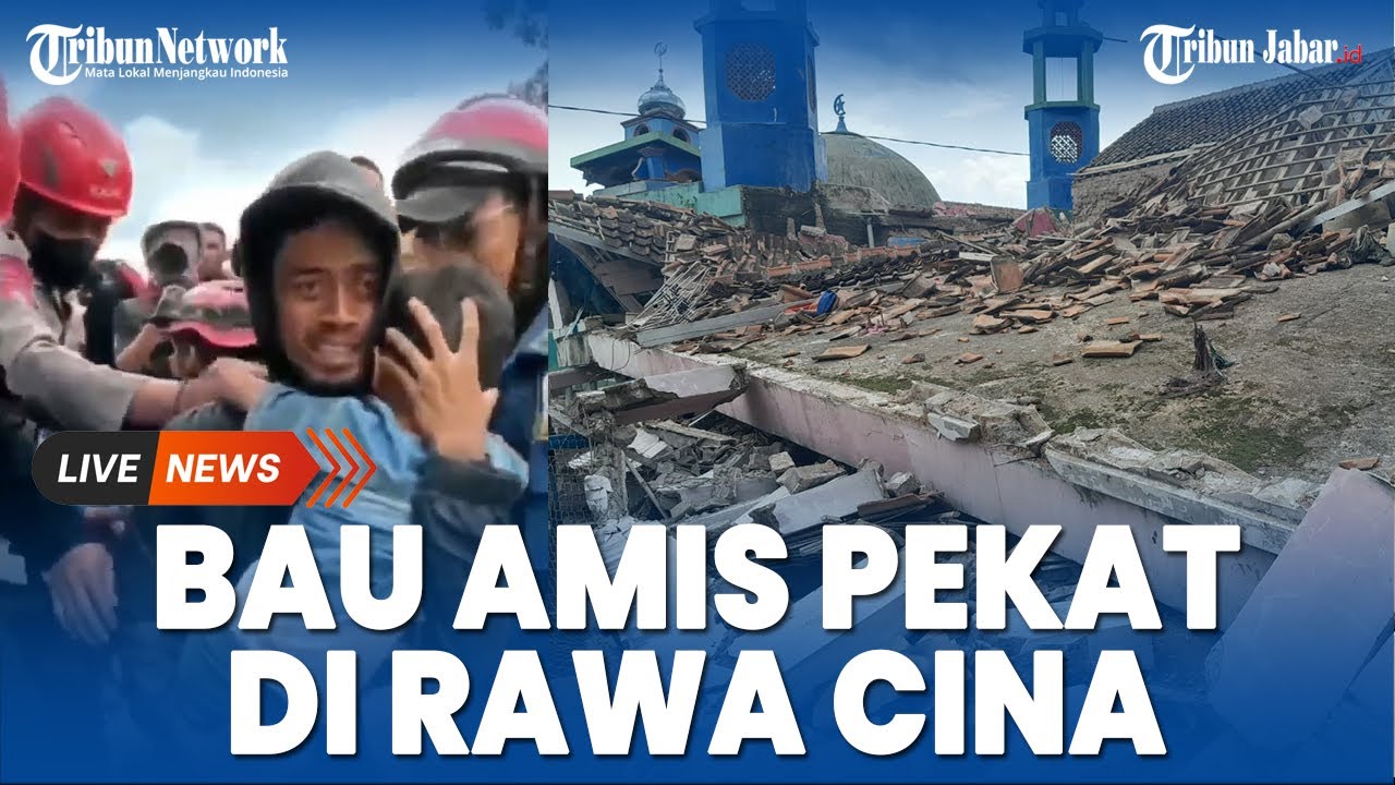 BAU Menyengat & Bau Amis Begitu pekat di Rawacina, tempat Azka Bocah Selamat dari Gempa Cianjur