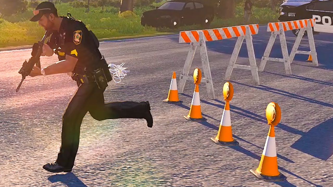 Arma 3 Life Police #52 - Traffic Checkpoint Goes Wrong