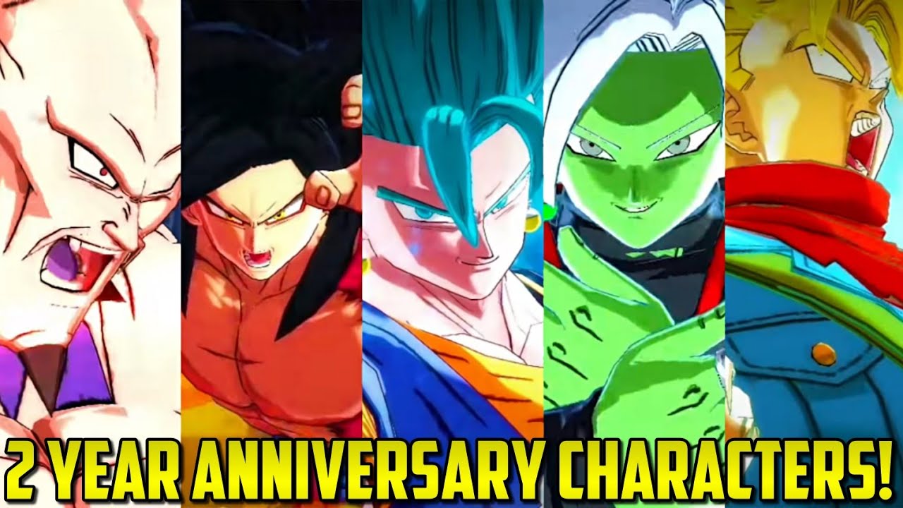 ALL NEW DRAGON BALL LEGENDS 2 YEAR ANNIVERSARY UNITS & SUPER ATTACK REVEAL! | DB Legends