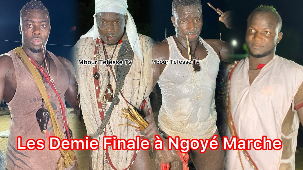 Integrale les Demie Finale Fa Mbouda Vs Djidiack Djilas,Biram Mbissine Vs Diame Terry à Ngoyé 