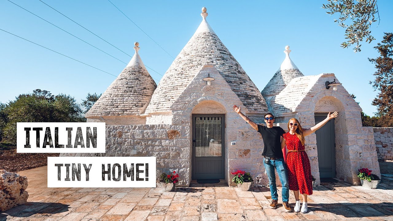 Luxury TINY HOUSE in Southern Italy! - Traditional Trullo Tour & Alberobello (Puglia)