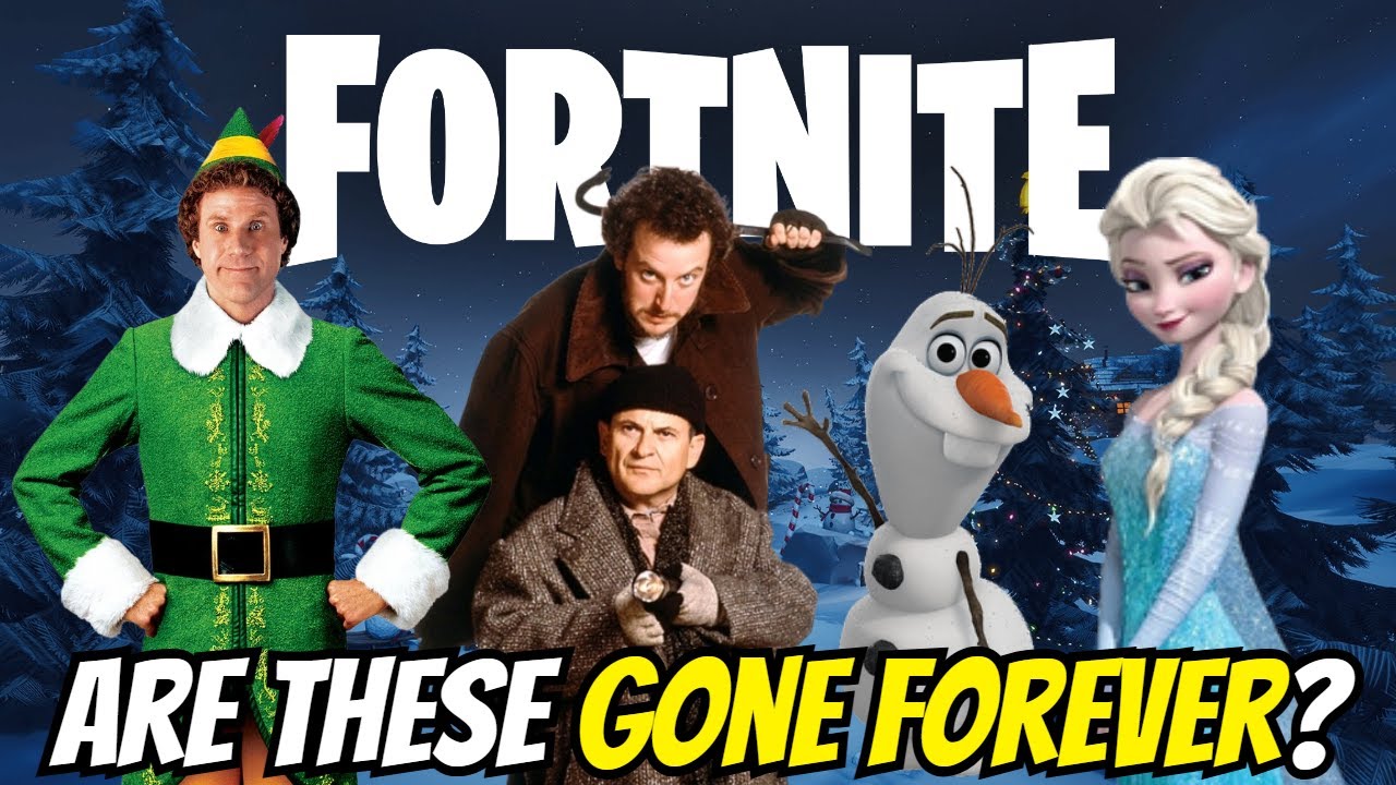 Fortnite отменил эти коллаборации на Winterfest?