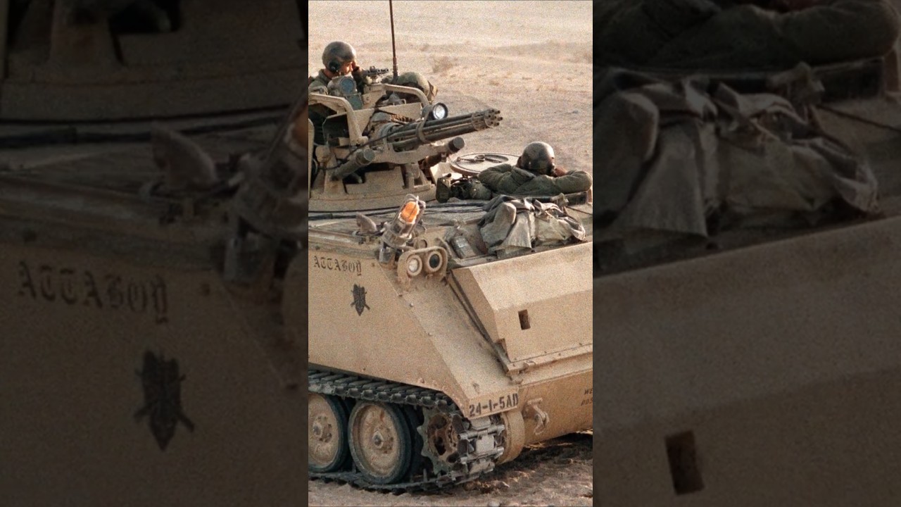 M163 Vulcan - potężne działo przeciwlotnicze US Army! #shorts