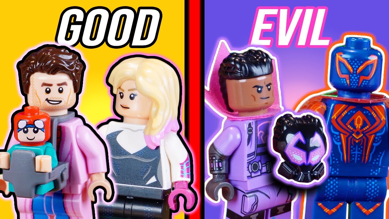 LEGO Spider-Man Across The Spiderverse CMF Review!