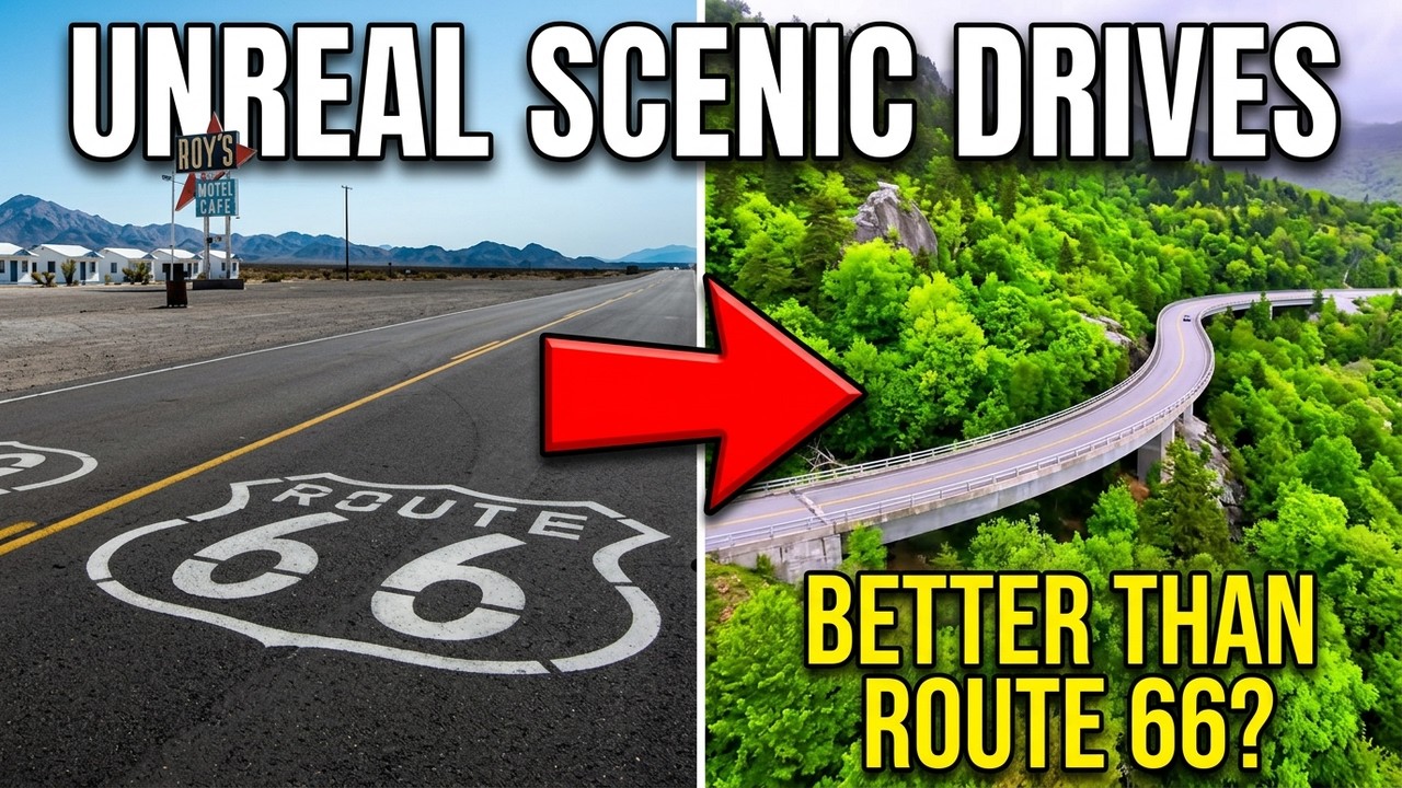 UNREAL Scenic Drives: Top 10 USA Road Trips (2026)