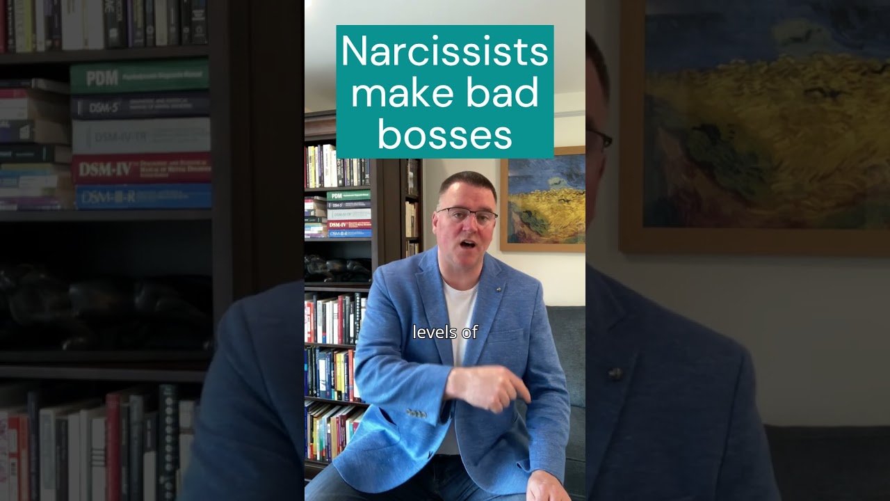 Narcissists make bad bosses