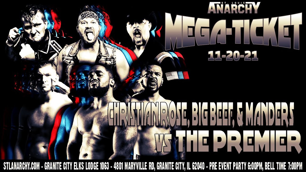 FULL MATCH | Christian Rose, Big Beef Garvin, 1CalledManders vs The Premier | SLA Megaticket