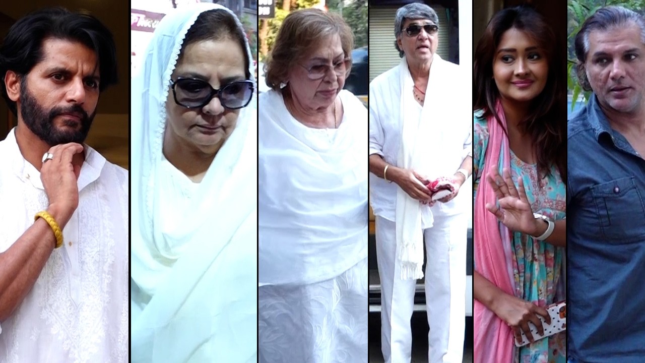 Mahendra Bohra Prayer Meet | Helen, Mukesh Khanna, Kanchi Singh, Ashi Singh, Karanvir Bohra