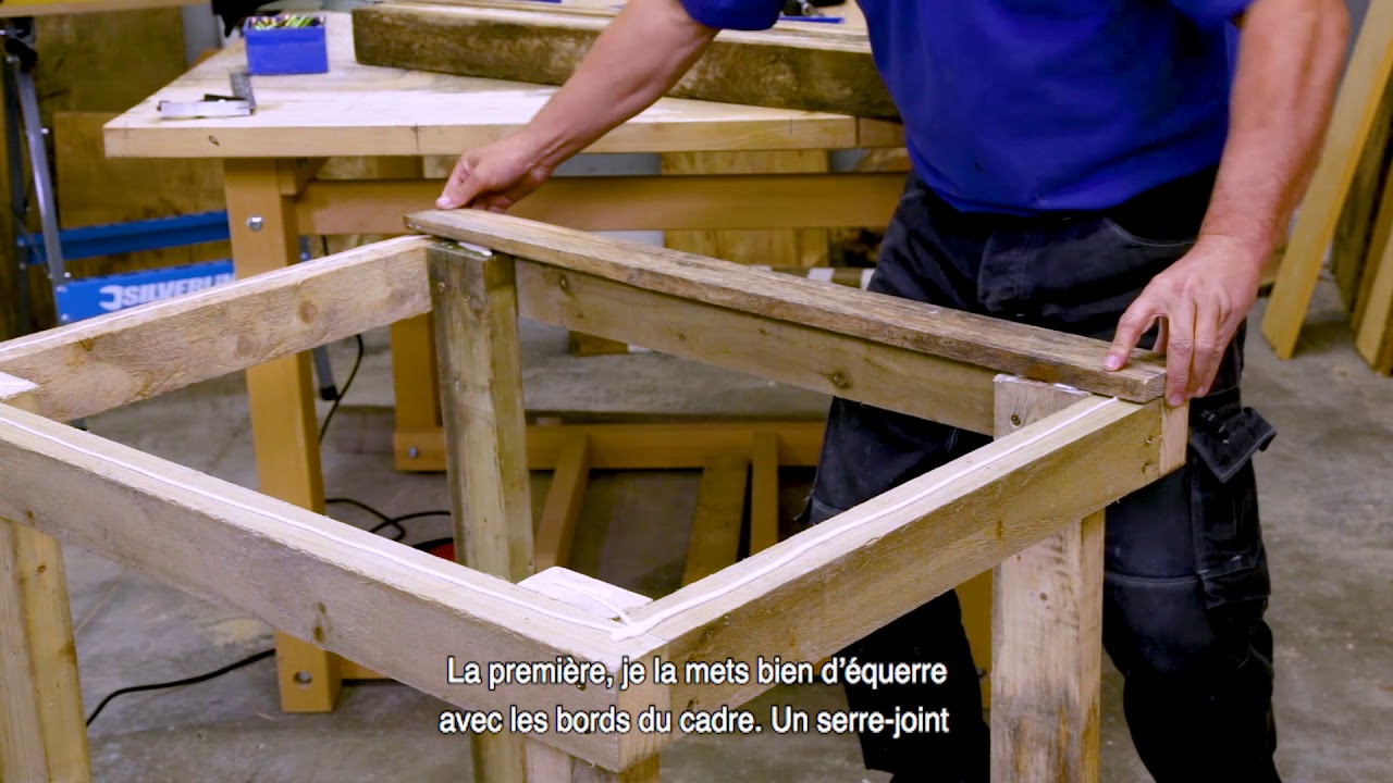 Comment fabriquer un établi avec des palettes
