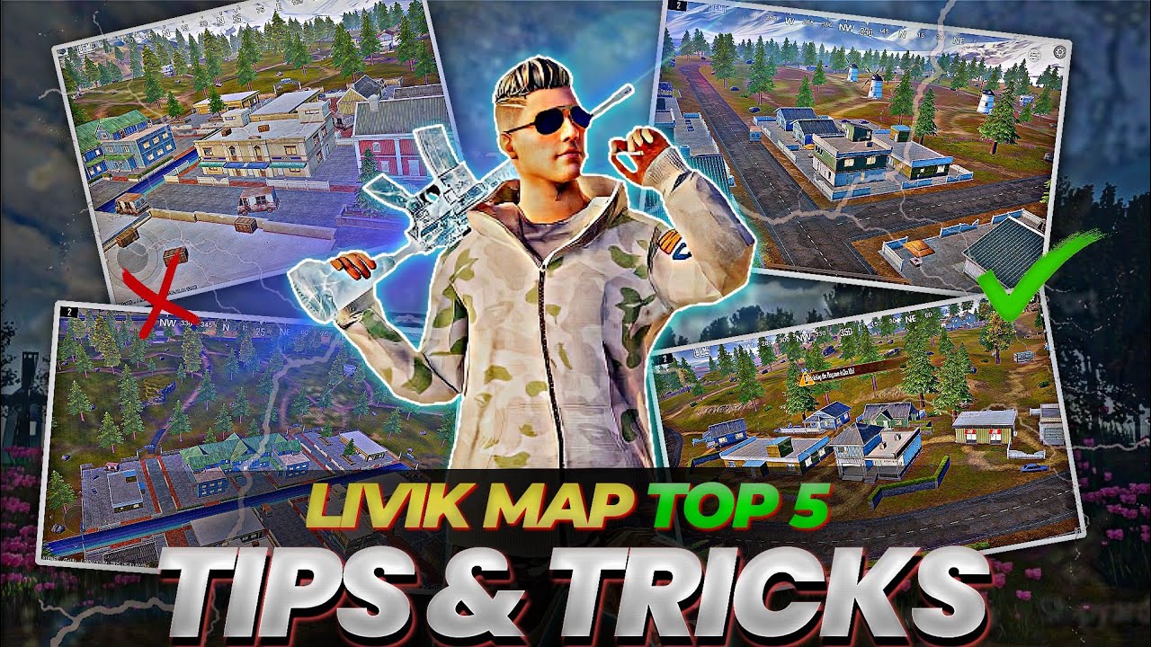 Livik map new tips and tricks BGMI / PUBG | All new tips and tricks livik map | HINDI