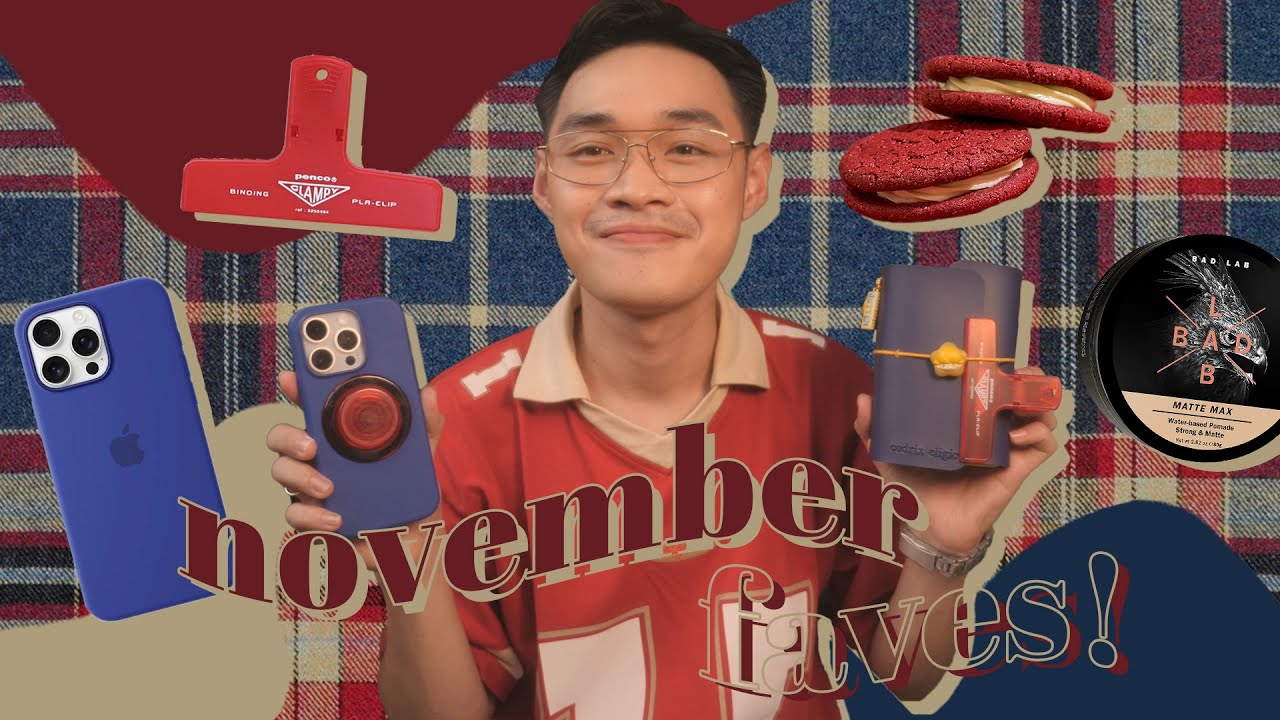 November Favorites 2025 🧢 | Cedrix Eligio