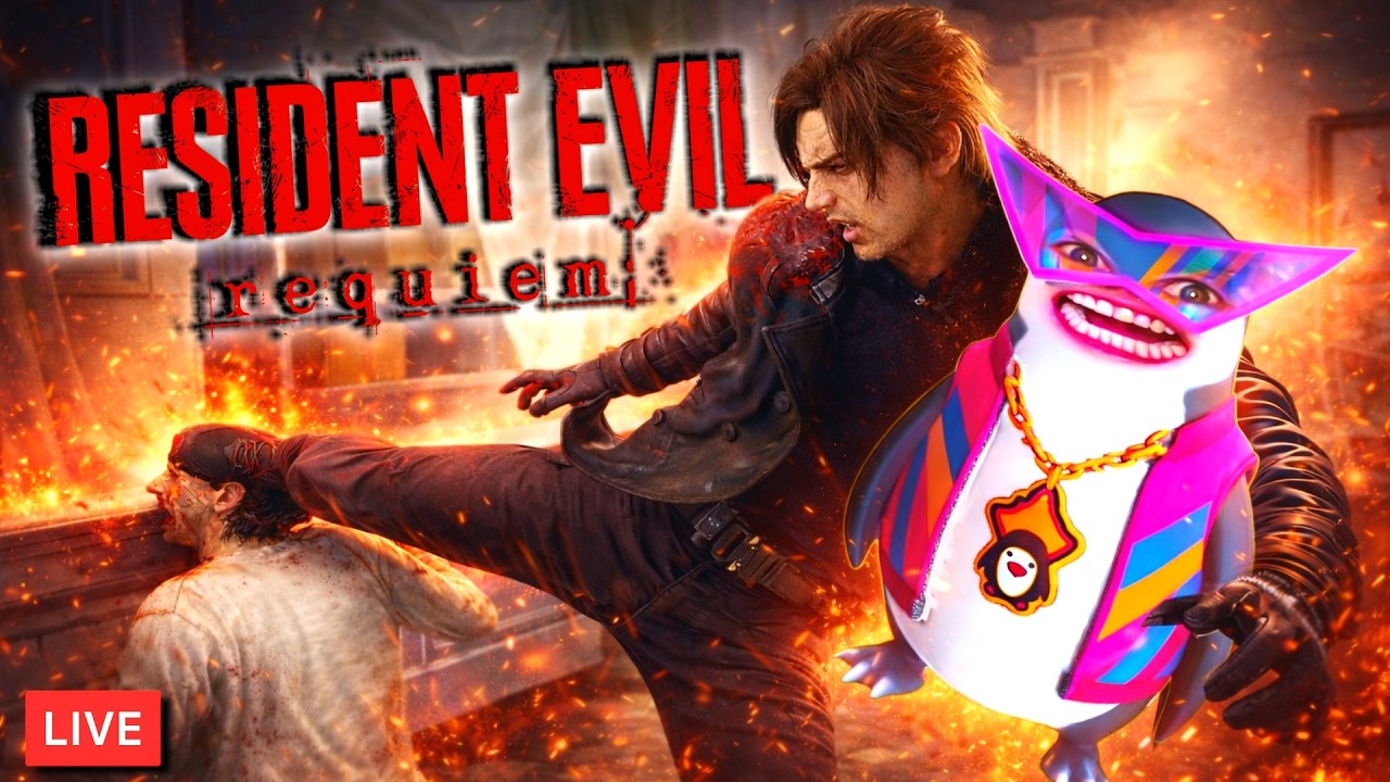 Resident Evil Requiem Gameplay Part 1 🔥 Aggressive Playthrough | Penguin VTuber