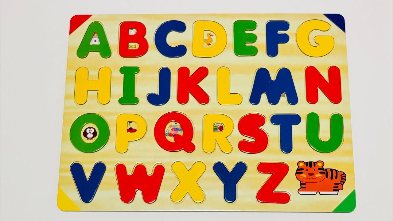 Learn ABC with Alphabet Game |ABC Puzzle | Preschool  Toddler Learning Video 