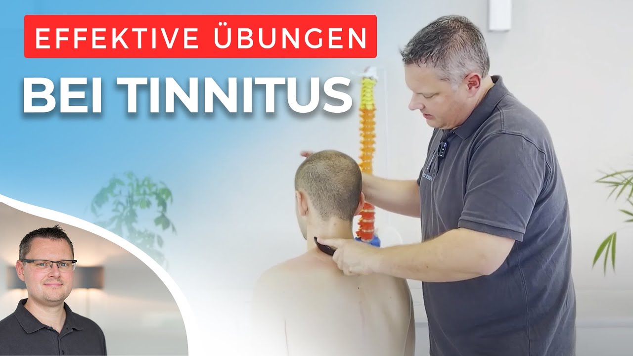 Effektive Übungen bei 𝗧𝗜𝗡𝗡𝗜𝗧𝗨𝗦 aus der Faszientherapie I Ohrensausen I Piepen im Ohr