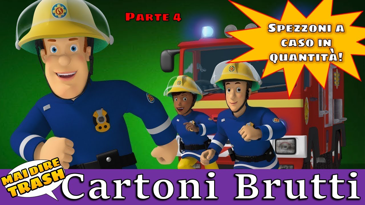 SAM IL POMPIERE 👨‍🚒 Cartoni Brutti - con DARIO AUGUSTO QUARTO (PARTE 4)