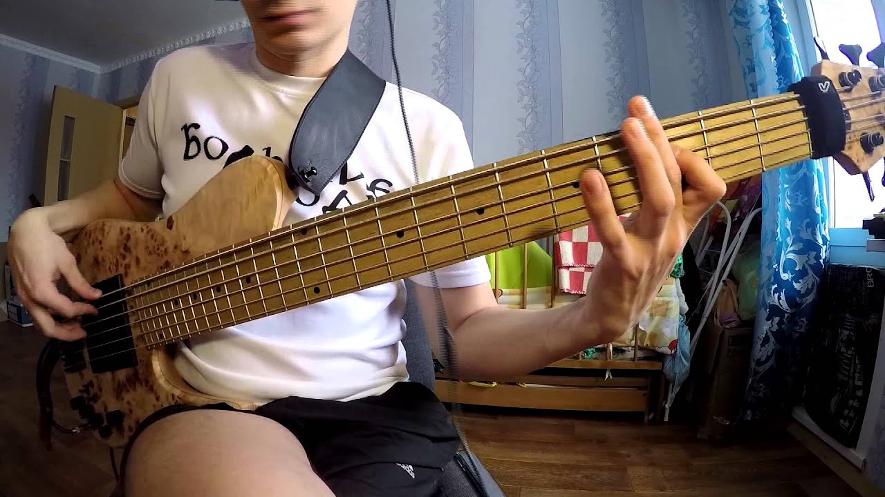 Dangerous of David Guetta bass cover