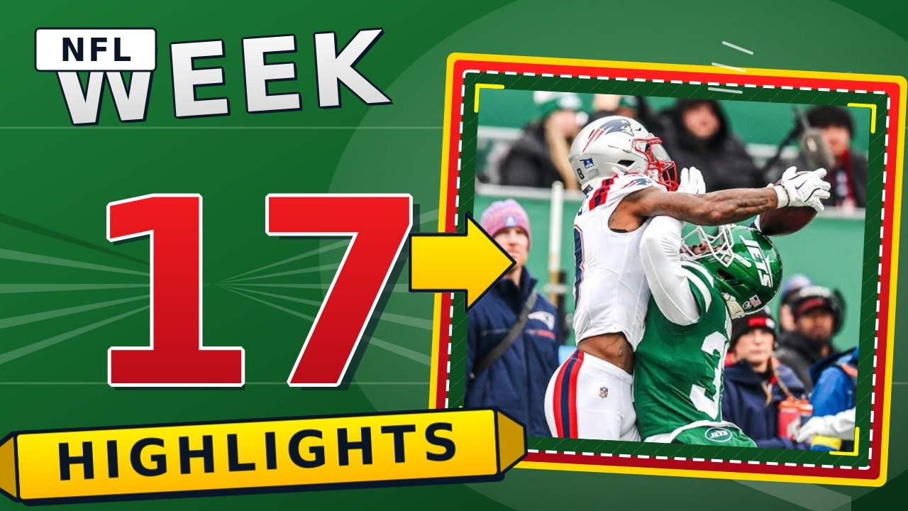 NFL WEEK 17 CAN'T MISS HIGHLIGHTS!!!