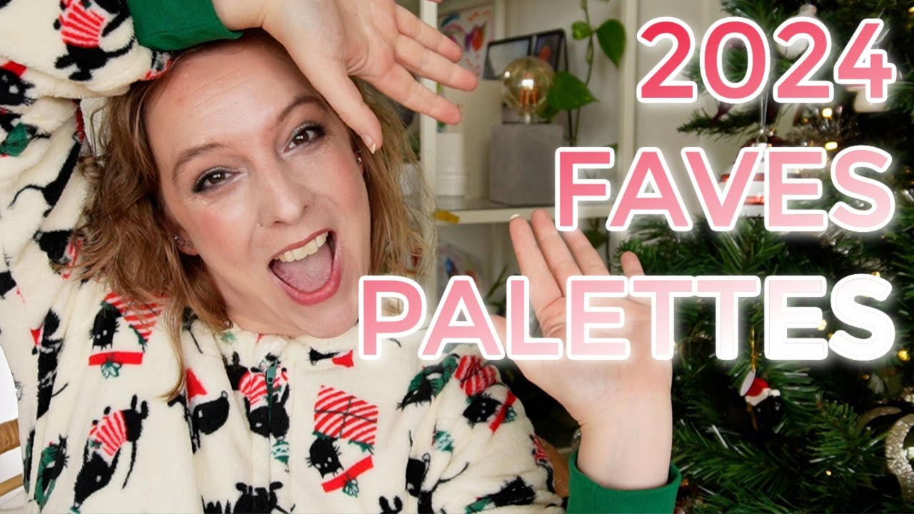 2024 MAKEUP FAVORITES // Best of palettes: my top 10 favorite eyeshadow palettes of the year