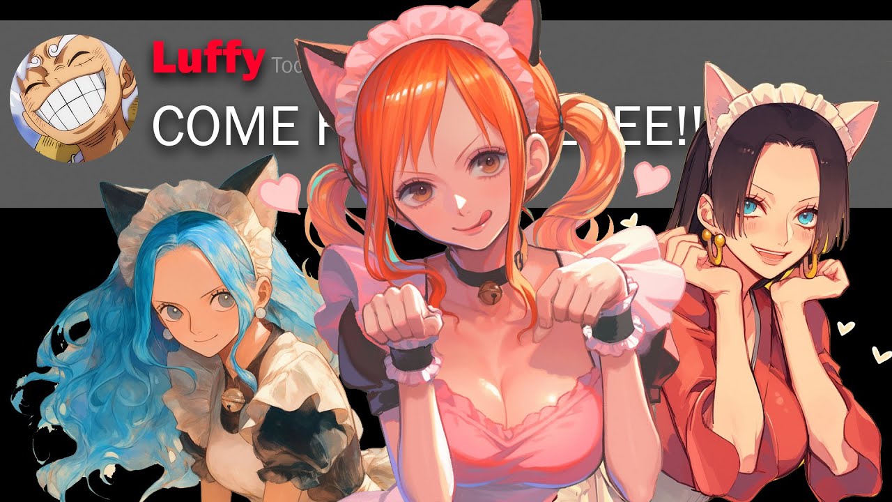 Locked Room Challenge: Luffy Nami Vivi Boa Hancock | One Piece Discord Text Story
