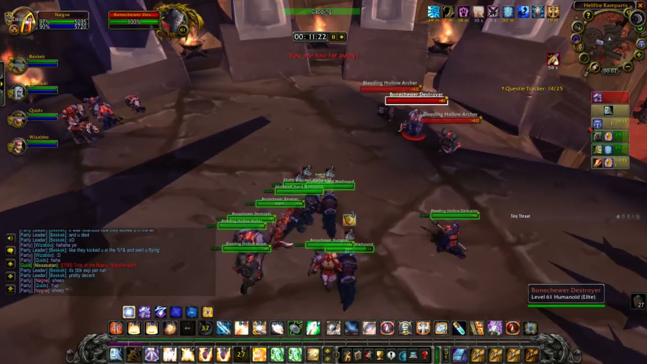 Pally tank Ramparts spellcleave TBC